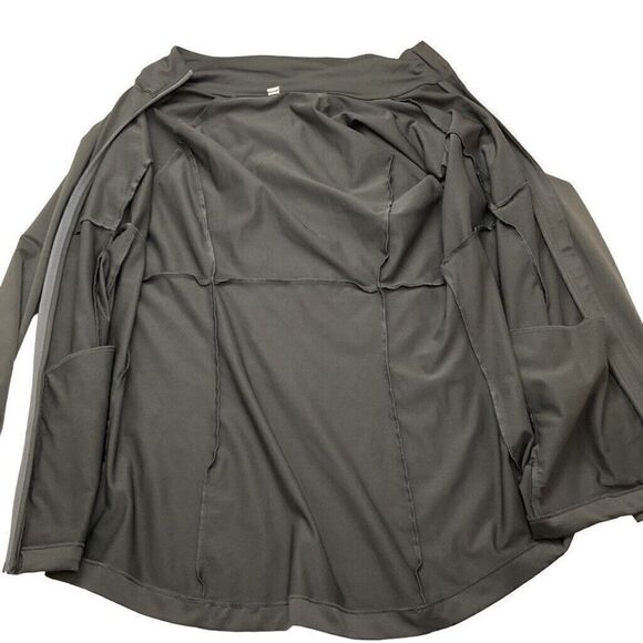 Under Armour UA All Seasons Gear Jacket Women's Medium/Large Gray Mock Neck Zip - Picture 7 of 10